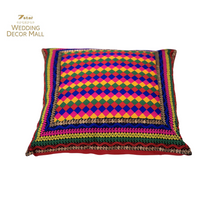 Load image into Gallery viewer, Embroidered Tribal Cushion Covers
