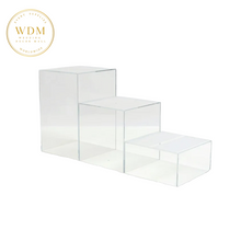 Load image into Gallery viewer, Clear Acrylic Plinth-Set of 4
