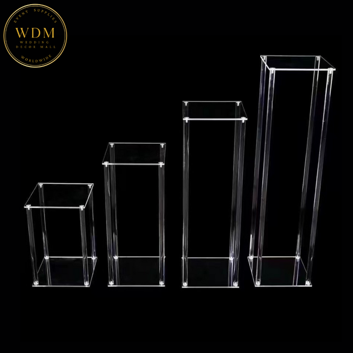 Acrylic Rectangular Plinth