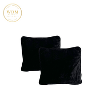 Load image into Gallery viewer, Velvet Cushion Cover-Black
