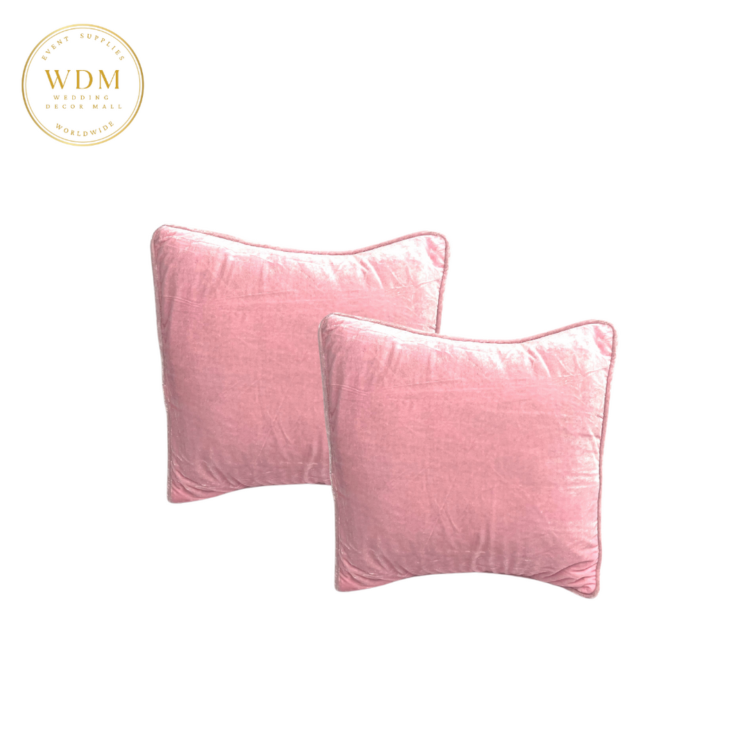 Velvet Cushion Cover-Pink