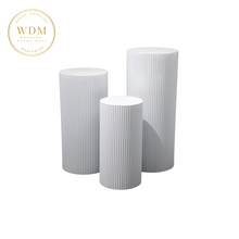 Load image into Gallery viewer, White Decorative Plinth-Set of 3
