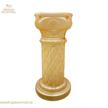 Load image into Gallery viewer, Gold Plastic Roman Pillar With Urn
